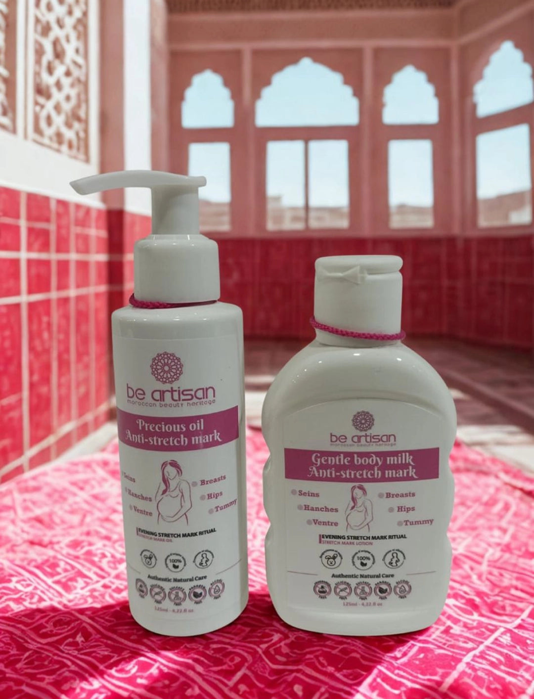 Anti Stretch Mark Duo. Pregnancy Skincare