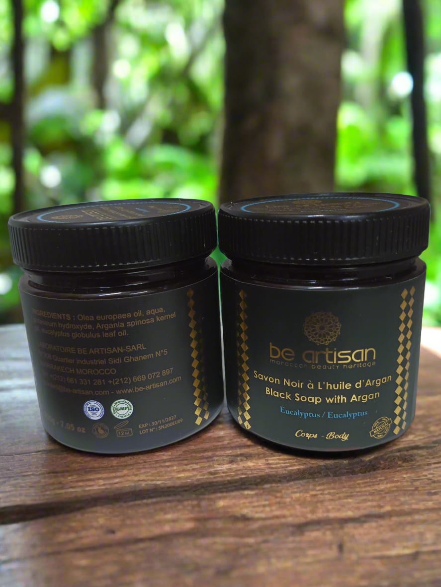 Black Soap Argan & Eucalyptus