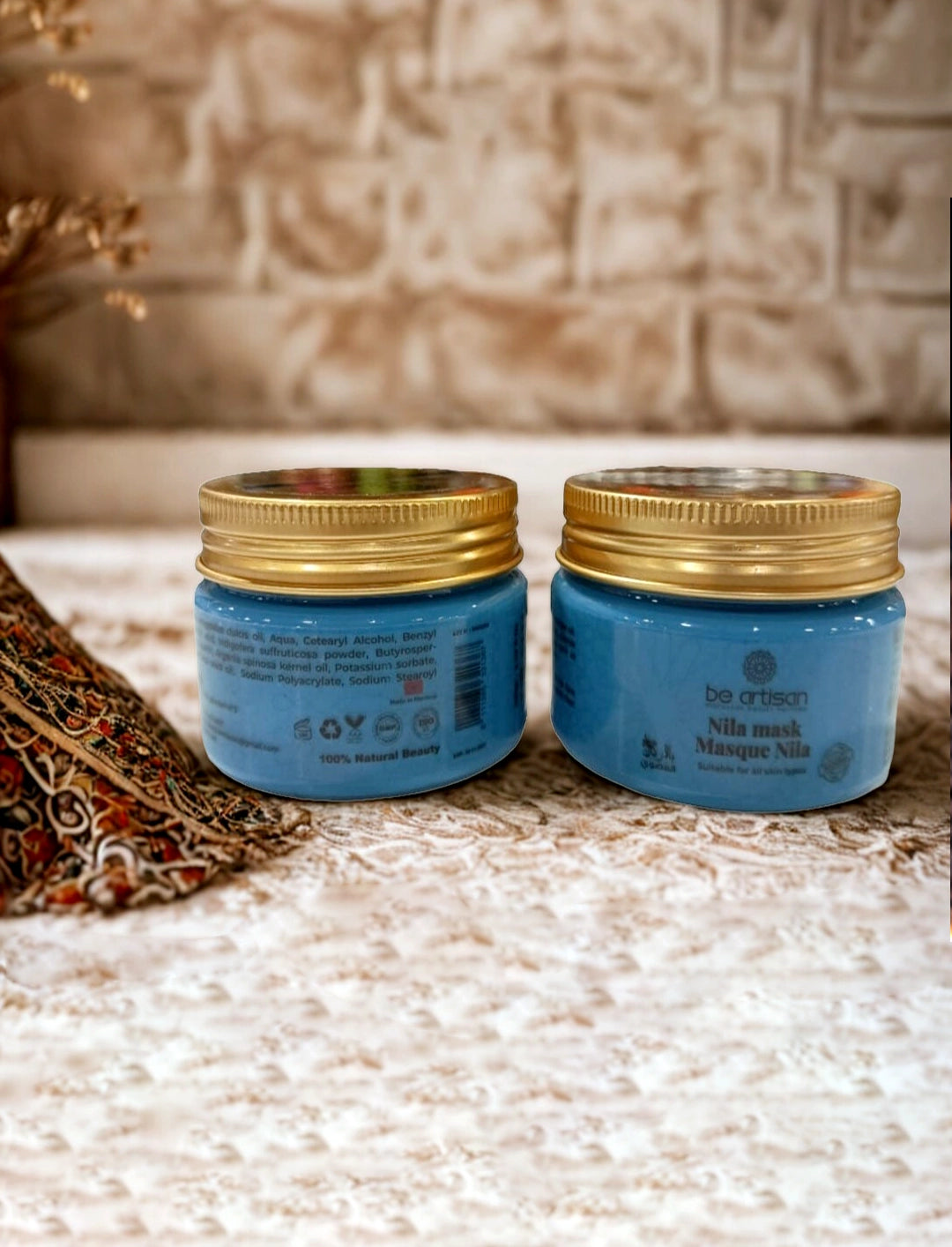 Nila Mask. Blue Beauty from Nature