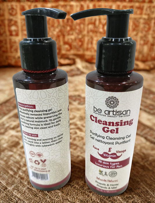 Men's Face Wash. Musk & Vit E