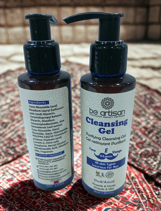 Men's Face Wash Oud & Vit E