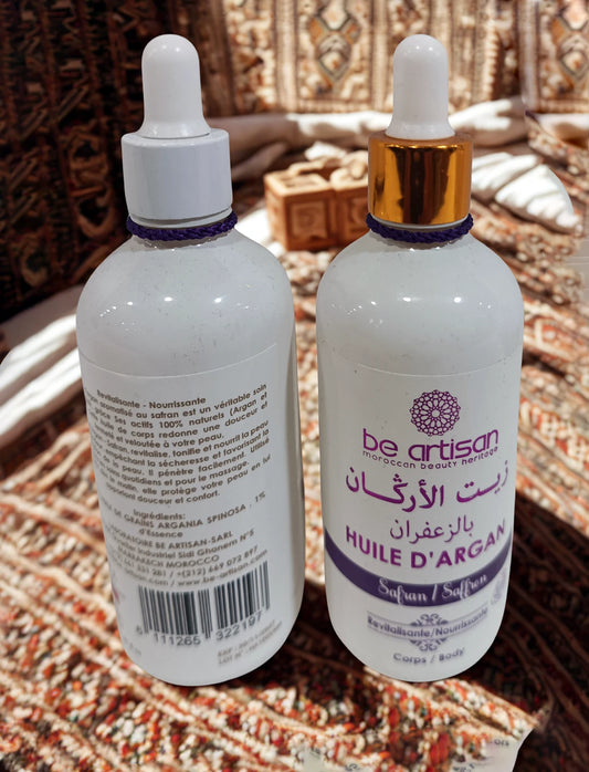 Argan Flavoured Oil with Saffron. 100ml