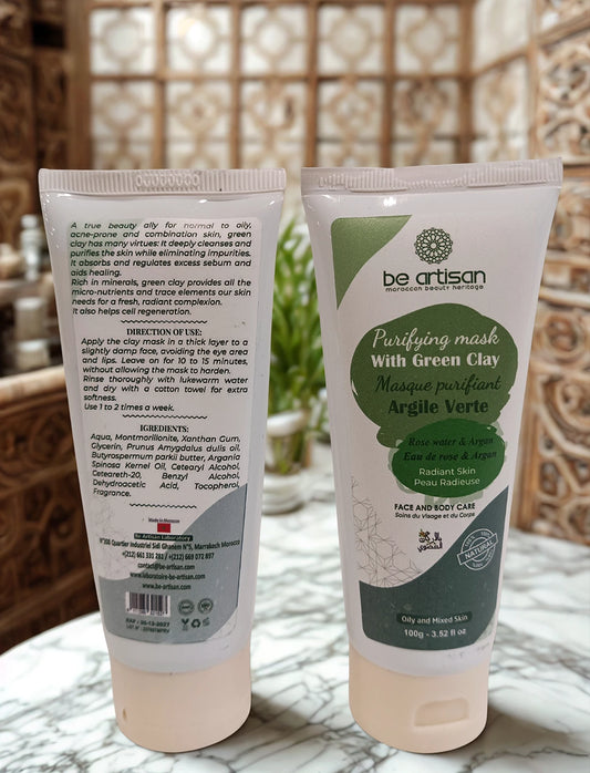 Purifying Face Mask Green Clay 100ml