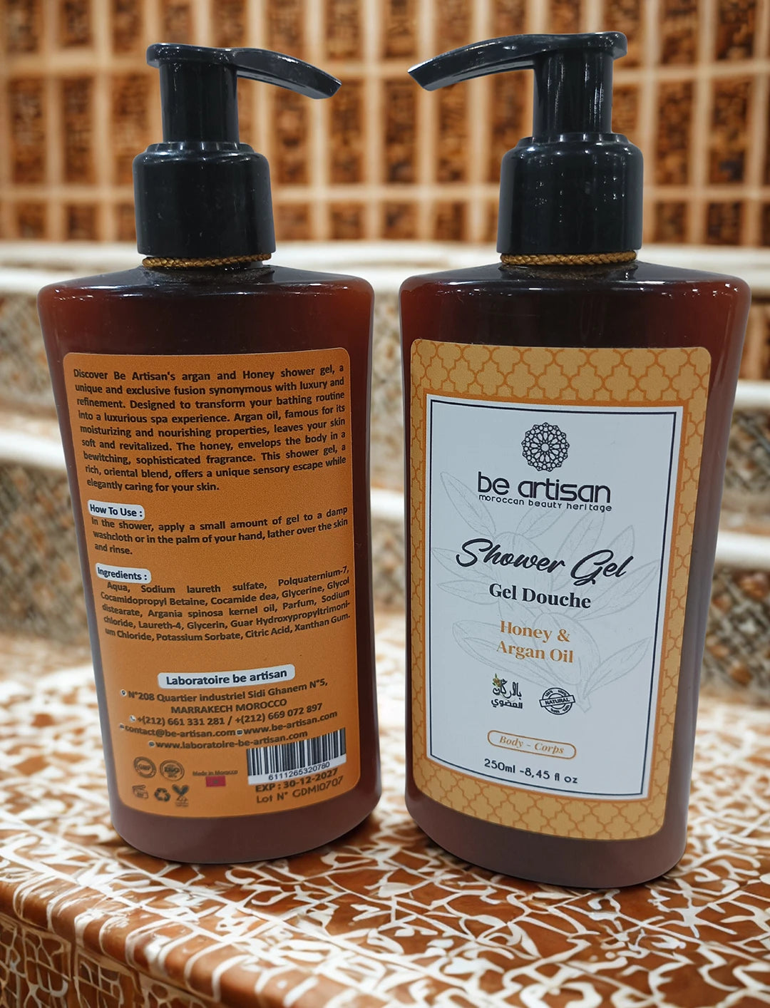 Shower Gel Honey & Argan Oil