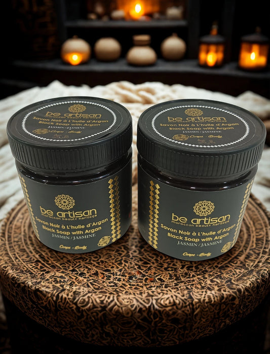 Black Soap Argan & Jasmine